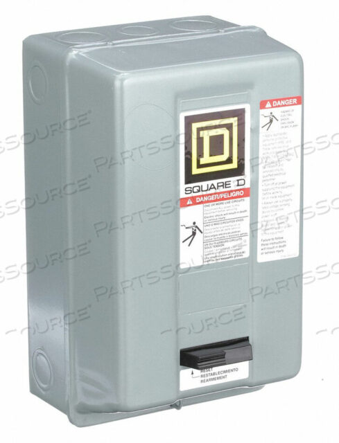 OEM#: 8536SCG3V06H5154 MAGNETIC MOTOR STARTER NEMA 480V 3P 27A by Square D