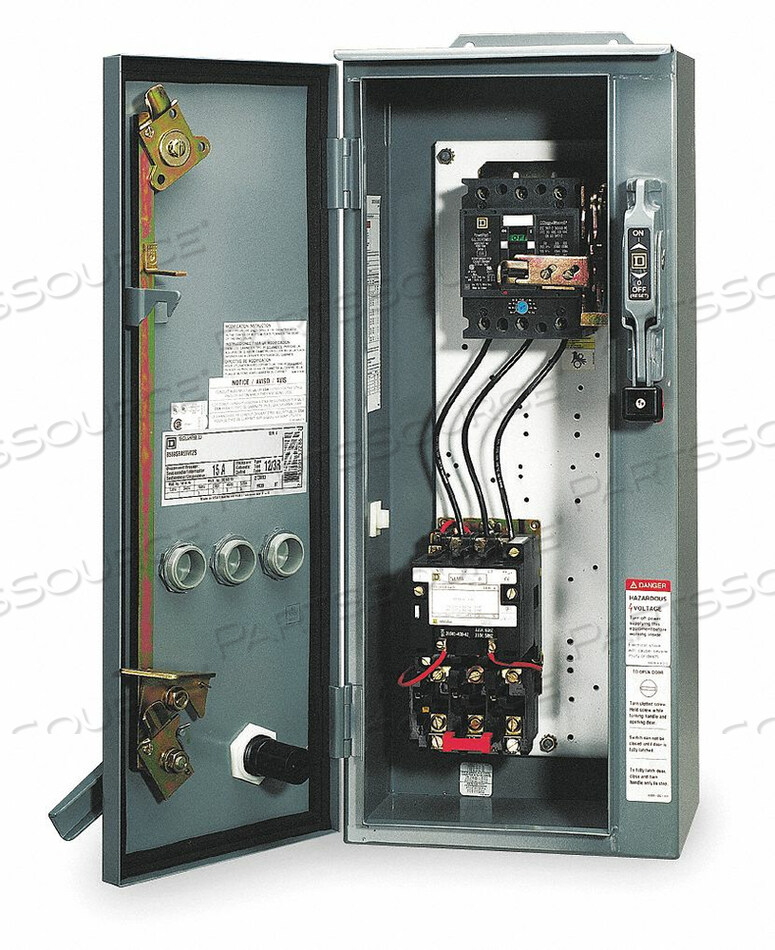 OEM#: 8539SDA53V02SNEMA CB STARTER SIZE 2 120V COIL 12 ENC by Square D