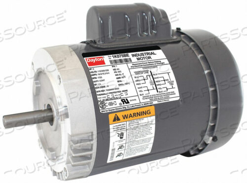 OEM#: 1K075GP MTR CS TEFC 2 HP 1730 RPM 56C by DAYTON ELECTRIC MANUFACTURING CO