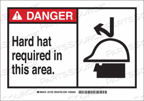 OEM#: 83910DANGER LABEL 3-1/2 X 5 SELF-ADHES. by Brady Americas