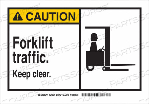OEM#: 83929SAFETY SIGN LABEL 3-1/2 X 5 SELF-ADHES. by Brady Americas