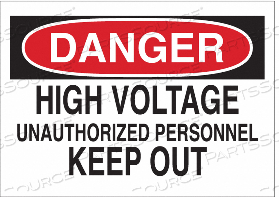 OEM#: 87751SAFETY SIGN LABEL 5 IN W 3-1/2 IN H by Brady Americas