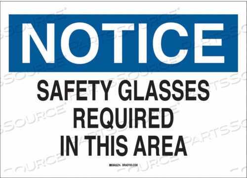 OEM#: 87781SAFETY LABEL 5 IN W 3-1/2 IN H by Brady Americas