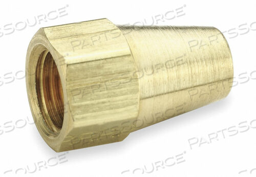 OEM#: 41FL-5LONG NUT 45DEG BRASS TUBE 5/16 IN. PK10 by Parker Hannifin Corporation