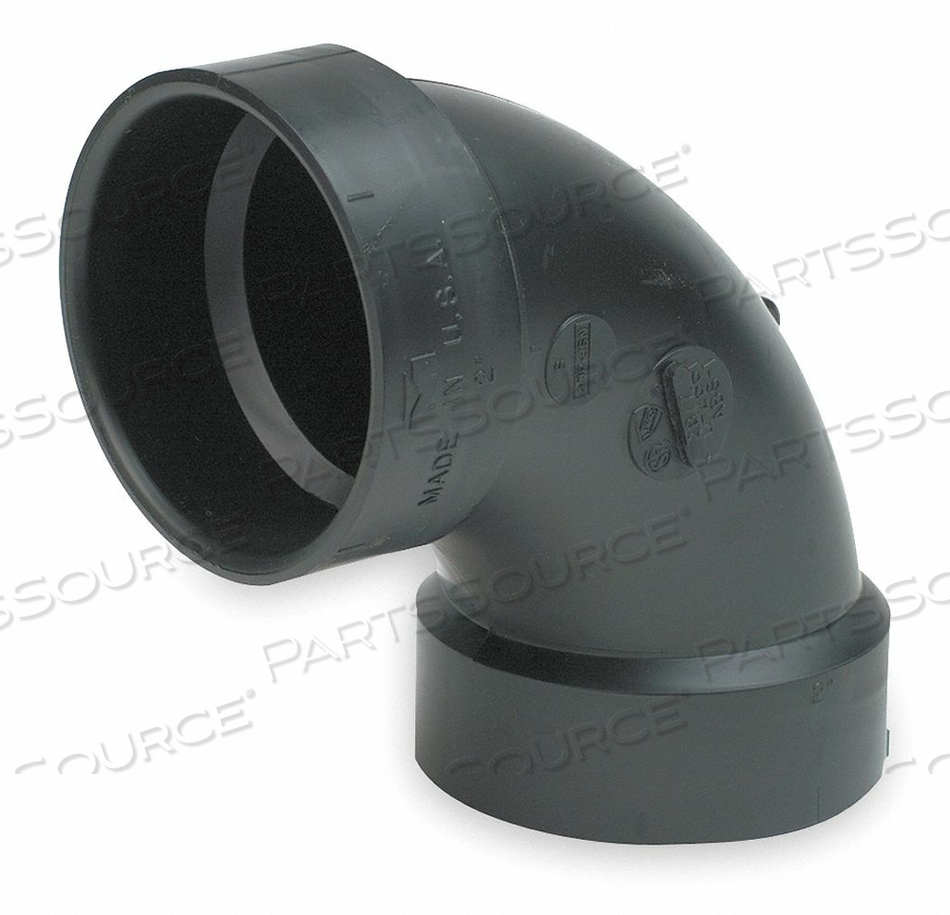 OEM#: 1WHZ290 DEG ELBOW 1-1/2 IN X 1-1/2 IN HUB by Charlotte Pipe And Foundry Co.