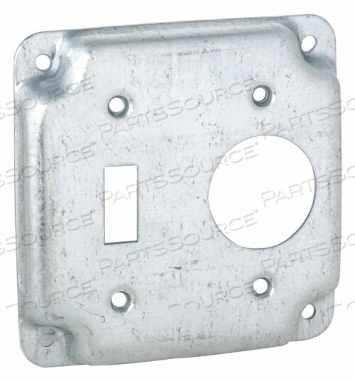 OEM#: 805CSQ EXP COVER 1 TOGGLE/1 RECPTCL 4 by RACO