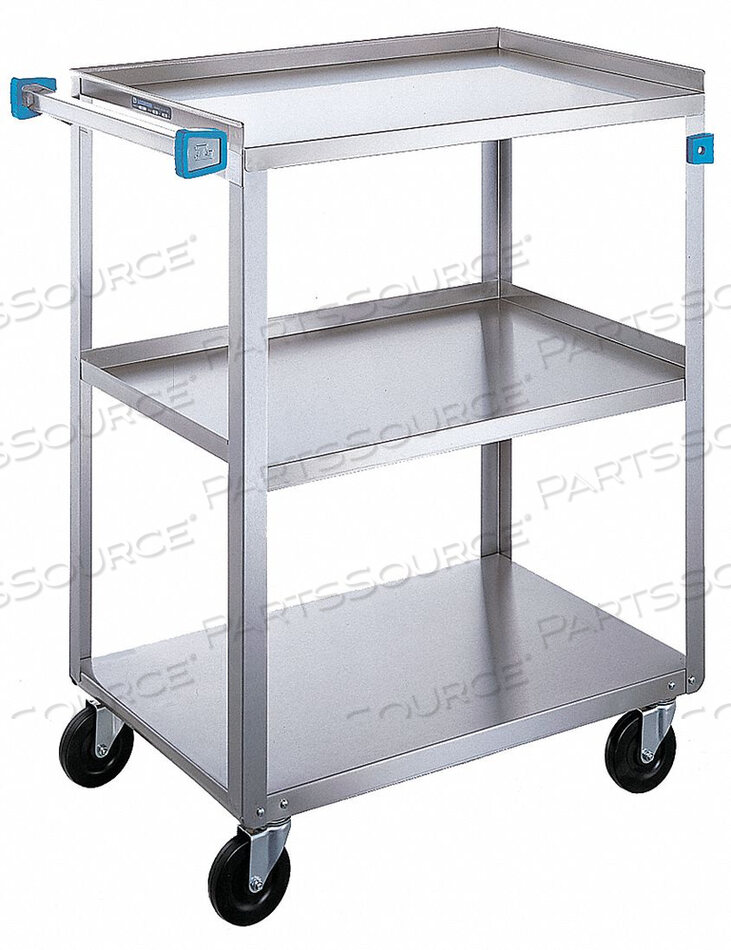 OEM#: 411STAINLESS STEEL UTILITY CART 27-5/8 X 16-3/4 X 32 500 LB CAP by Lakeside Manufacturing, Inc.