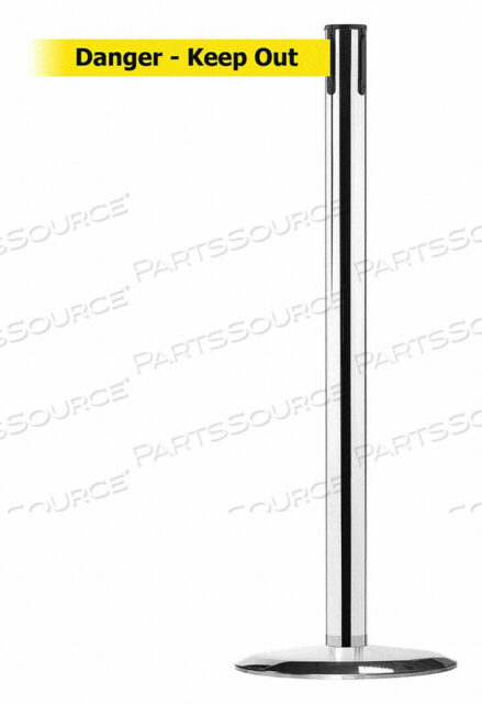 OEM#: 889U-1P-1P-MAX-NO-YDX-CBARRIER POST WITH BELT METAL 13 FT L by Tensabarrier