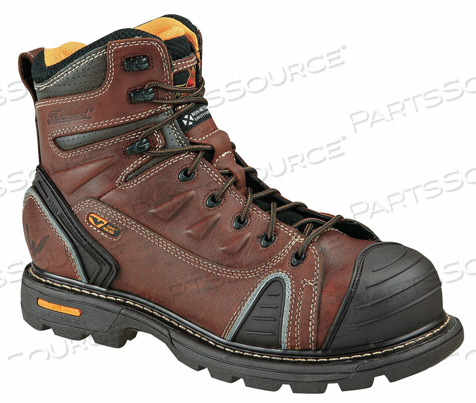OEM#: 804-4445 11.5W6 WORK BOOT 11-1/2 W BROWN COMPOSITE PR by Thorogood