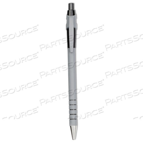 OEM#: 9530131FLEXGRIP ULTRA BALLPOINT PEN, RETRACTABLE, MEDIUM 1 MM, BLACK INK, BLACK/GRAY BARREL, DOZEN by Paper Mate