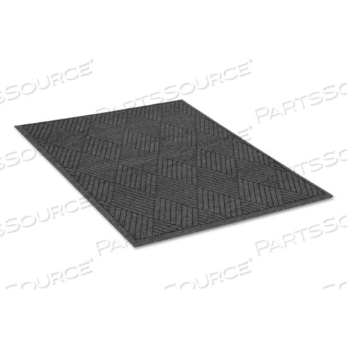 OEM#: EGDFB040804ECOGUARD DIAMOND FLOOR MAT, RECTANGULAR, 48 X 96, CHARCOAL by Guardian Fall Protection