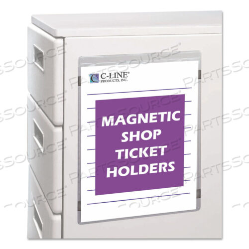 OEM#: 83912MAGNETIC SHOP TICKET HOLDERS, SUPER HEAVYWEIGHT, 50 SHEETS, 9 X 12, 15/BOX by C-Line