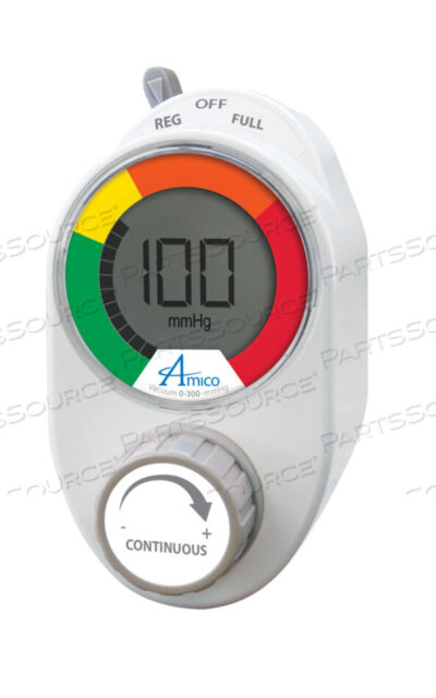 OEM#: SRD-C3U2-F2SCOUT REGULATOR - DIGITAL, CONTINUOUS 3 MODE, USA, 1/8 FNPT by Amico Patient Care Corporation