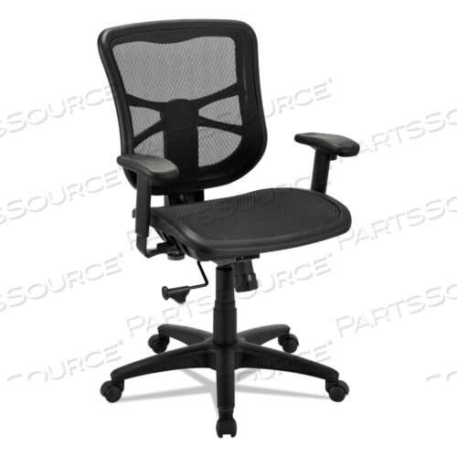 OEM#: ALEEL42B18ALERA ELUSION SERIES MESH MID-BACK SWIVEL/TILT CHAIR, SUPPORTS UP TO 275 LB, 17.9 TO 21.6 SEAT HEIGHT, BLACK by Alera