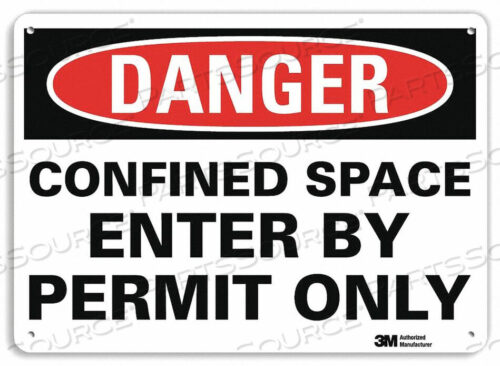 OEM#: U1-1004-RA_10X7DANGER SIGN 7 HX10 W ENGLISH by Lyle Signs Inc.