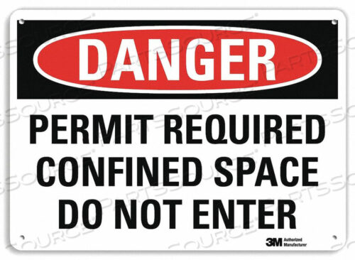 OEM#: U1-1009-NP_14X10DANGER SIGN 14 W X 10 H 0.055 THICK by Lyle Signs Inc.
