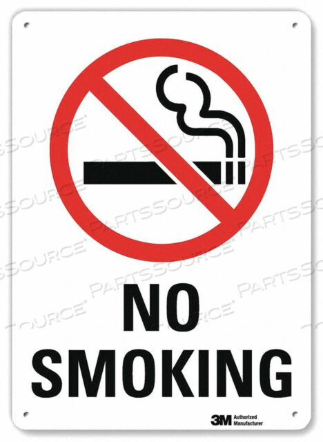 OEM#: U1-1017-RA_10X14J2688 NO SMOKING SIGN 14X10 IN. ENGLISH by Lyle Signs Inc.