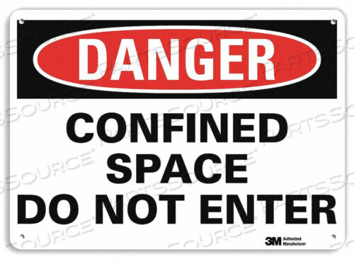 OEM#: U1-1033-RA_10X7DANGER SIGN 7 HX10 W ENGLISH by Lyle Signs Inc.