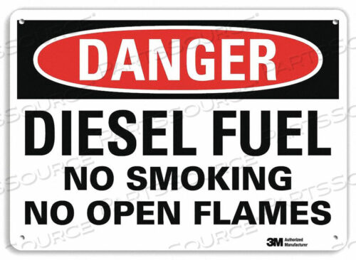 OEM#: U1-1037-NP_14X10DANGER SIGN 14 W X 10 H 0.055 THICK by Lyle Signs Inc.