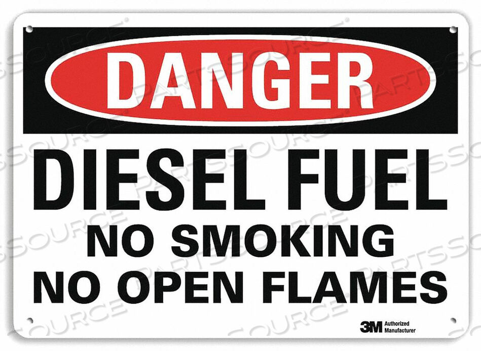 OEM#: U1-1037-NP_14X10DANGER SIGN 14 W X 10 H 0.055 THICK by Lyle Signs Inc.