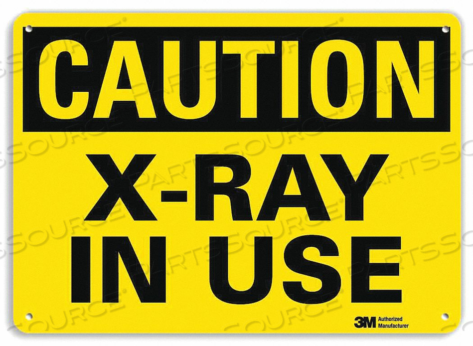 OEM#: U1-1047-RA_14X10CAUTION SIGN 10 HX14 W ENGLISH by Lyle Signs Inc.