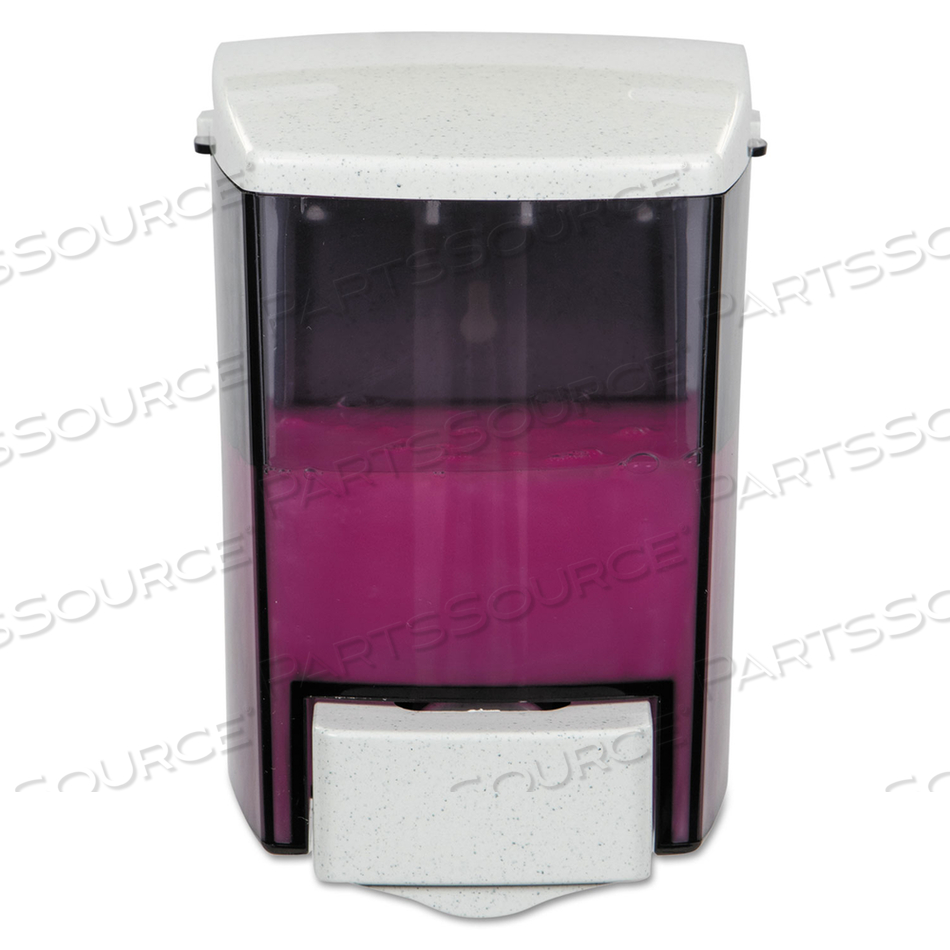 OCEANS SOAP AND HAND SANITIZER DISPENSER, 30 OZ, 4.13 X 4.25 X 6.13, BLACK