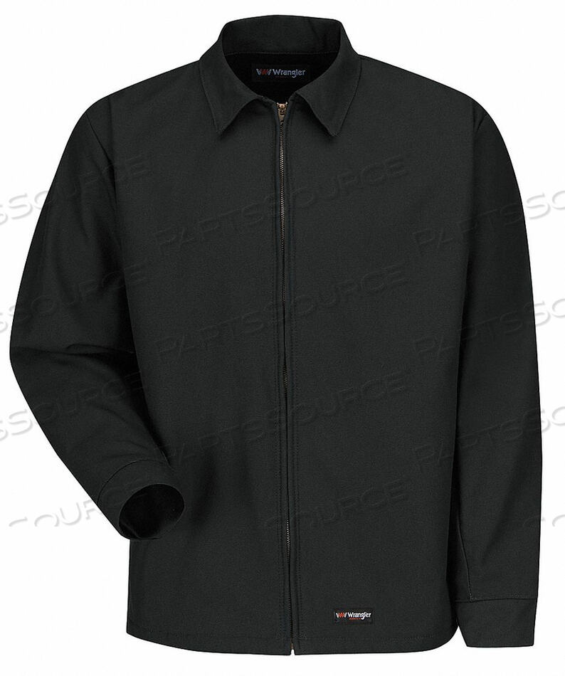 OEM#: WJ40BK RG XXLJACKET BLACK POLYESTER/COTTON by Wrangler