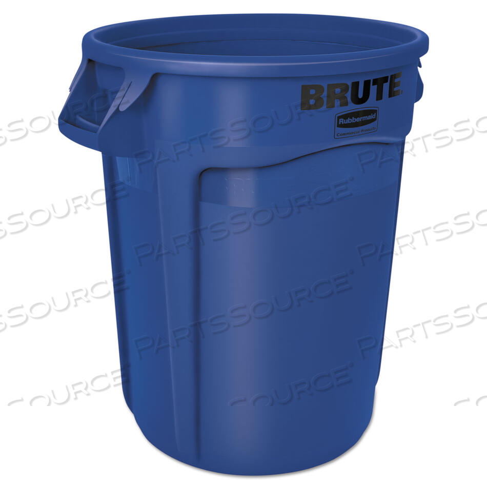OEM#: FG263200BLUEVENTED ROUND BRUTE CONTAINER, 32 GAL, PLASTIC, BLUE by Rubbermaid Medical Division