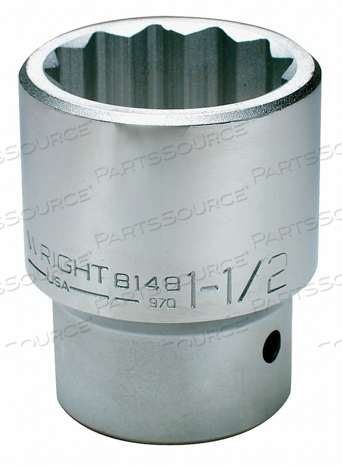 OEM#: 8136SOCKET 1 IN DR 1-1/8 IN. 12 PT. by Wright Tool