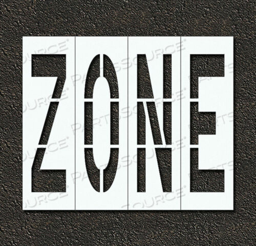 OEM#: STL-116-79624PAVEMENT STENCIL ZONE 96 IN by RAE Products & Chemicals Corp.