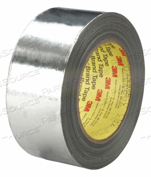 OEM#: 363GLASS FOIL TAPE 1 IN X 36YD SILVER PK36 by 3M Consumer
