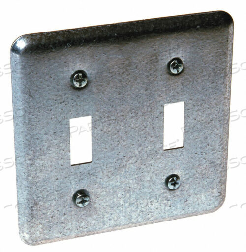 OEM#: 871ELECTRICAL BOX COVER 2 TOGGLE SWITCHES by RACO