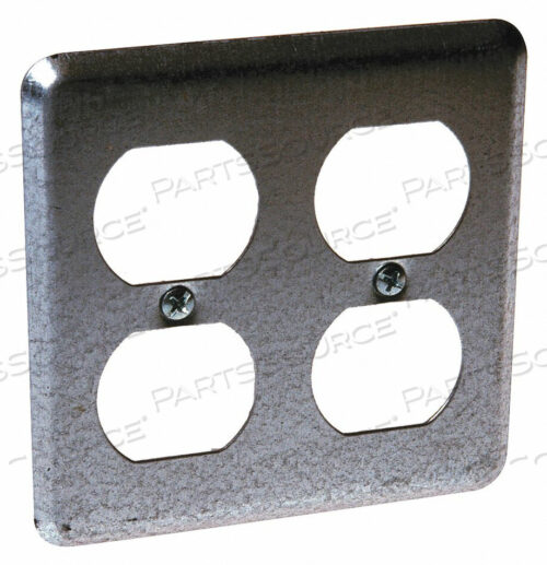 OEM#: 873ELECTRICAL BOX COVER 2 DUPLEX RECEPTACLE by RACO