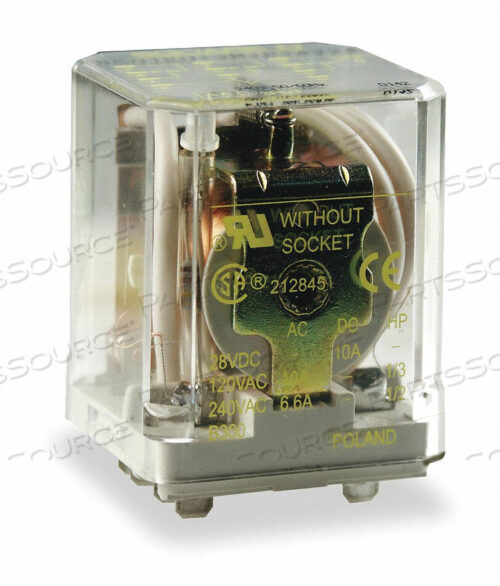 OEM#: 8501KUR13P14V20GEN PURPOSE RELAY 11 PIN SQUARE 120VAC by Square D