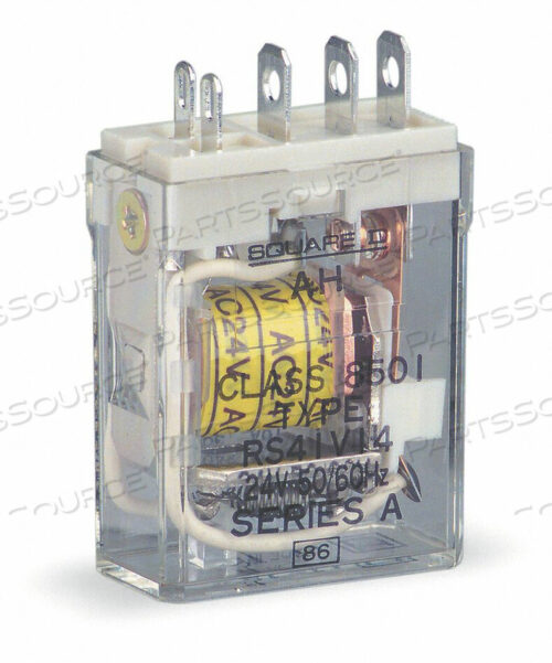 OEM#: 8501RSD41V53H8078 GEN PURPOSE RELAY 5 PIN SQUARE 24VDC by Square D