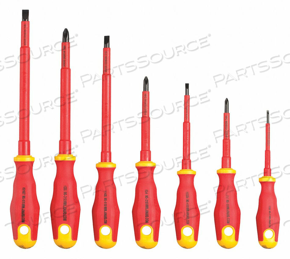 OEM#: TK-70INSINSULATED SCREWDRIVER SET 7 PC. by Jonard Tools