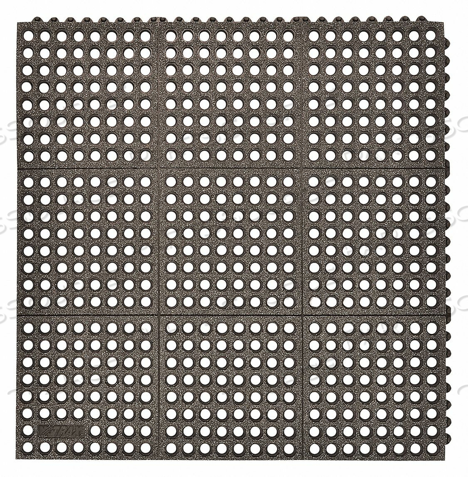 OEM#: 850S0033BLINTERLOCK DRAINAGE MAT BLACK 3 FT.X3 FT. by Notrax