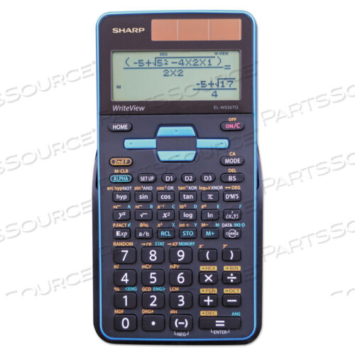 OEM#: ELW535TGBBLEL-W535TGBBL SCIENTIFIC CALCULATOR, 16-DIGIT LCD by Sharp Electronics Corporation