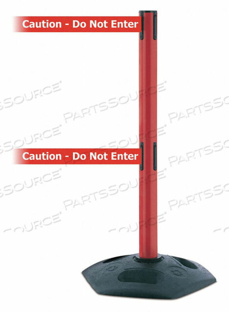 OEM#: 886T2-21-MAX-NO-RGX-CBARRIER POST WITH BELT 38 IN H 13 FT L by Tensabarrier