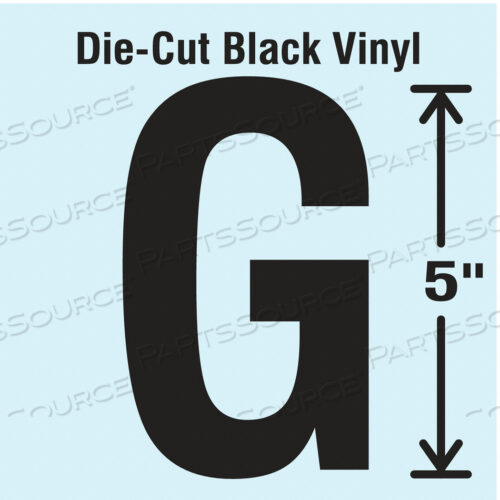OEM#: DBV-5-G-10DIE CUT LETTER LABEL G 10 CARDS PK10 by Strance, Inc.