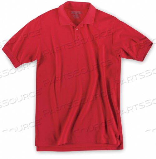 SHORT SLEEVE UTILITY POLO 3XL RANGE RED