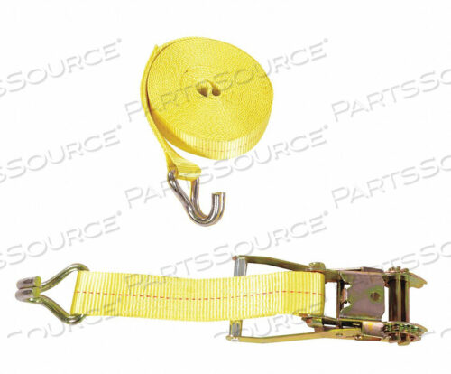 OEM#: STRAP-27-RHRATCHETING CARGO STRAP WITH ROD HOOK by Vestil Manufacturing Corp.