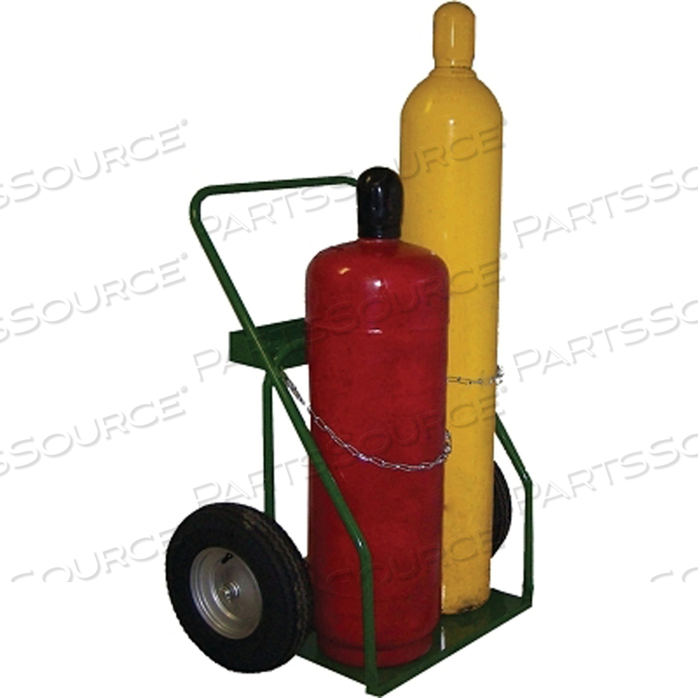 OEM#: 871-16800 SERIES CART, 2 CYLINDERS, 9.5 IN TO 12.5 IN DIAMETER, 16 IN PNEUMATIC WHEELS by Saftcart