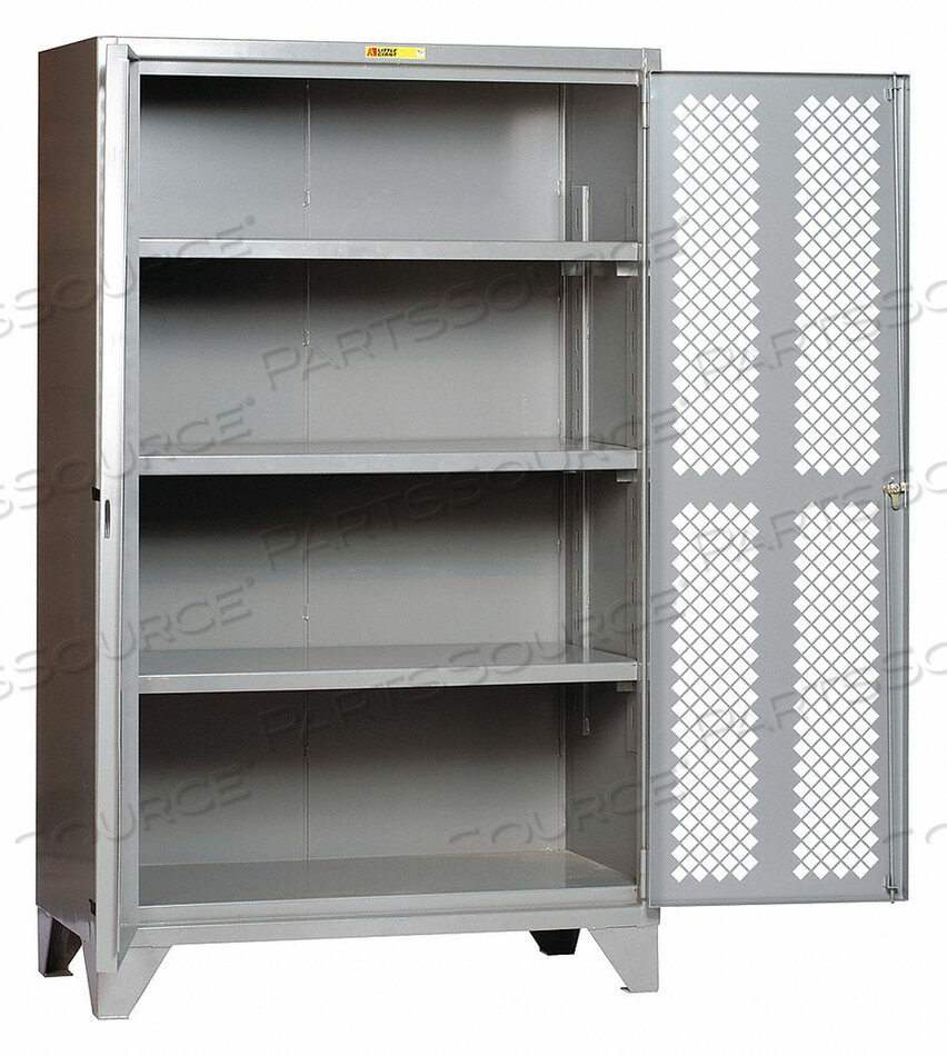 OEM#: SSLP3-A-3060HIGH VISIBILITY STORAGE CABINET W/ 3 ADJ. SHELVES, 60W X 32D X 78H by Little Giant