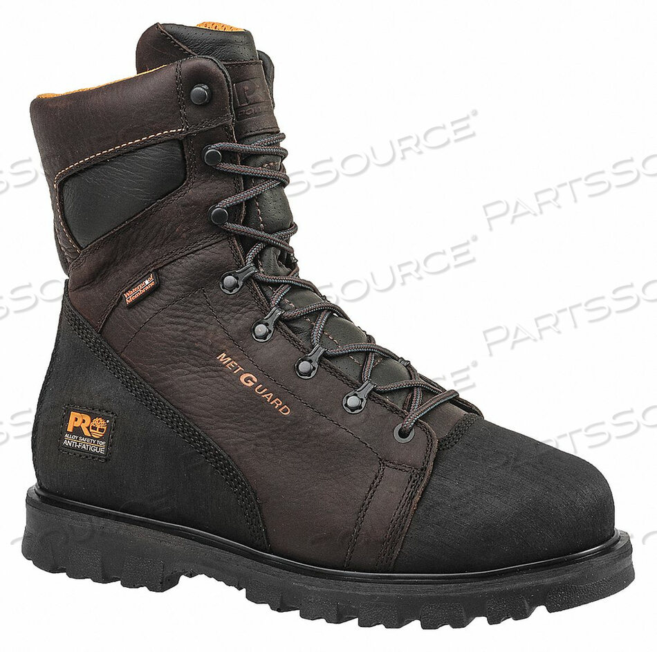 OEM#: 896498 WORK BOOT 7-1/2 W BROWN ALLOY PR by Timberland