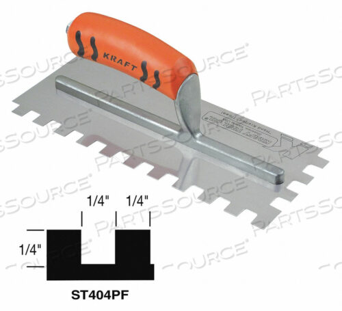 OEM#: ST404PFTROWEL SQUARE NOTCH FOR CERAMIC/WOOD by Superior Tile Cutter