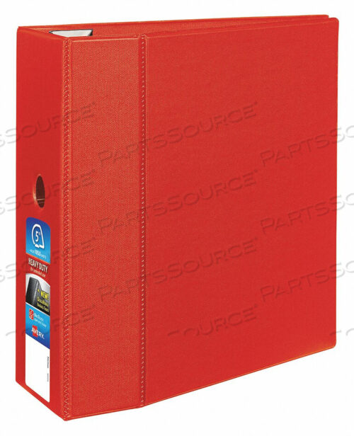 OEM#: AVE795863-RING BINDER 5 RED by Avery