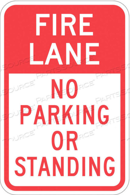 OEM#: T1-1054-HI_12X18NO PARKING SIGN 18 H 12 W by Lyle Signs Inc.