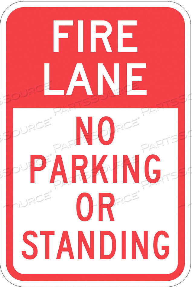 OEM#: T1-1054-HI_12X18NO PARKING SIGN 18 H 12 W by Lyle Signs Inc.