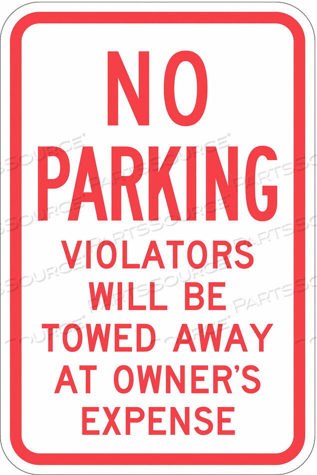 OEM#: T1-1057-EG_12X18PROPERTY SIGNS 18 H 12 W by Lyle Signs Inc.